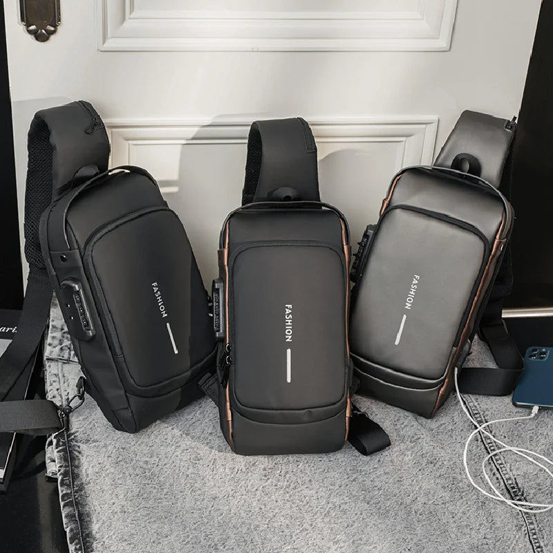 Maleta Antirrobo Con Carga Usb Multifuncional