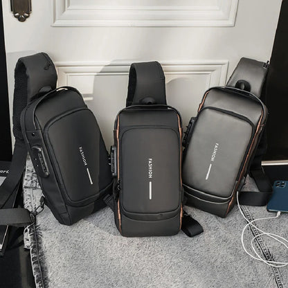 Maleta Antirrobo Con Carga Usb Multifuncional